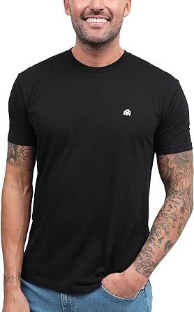 INTO THE AM Mens T Shirt - Short Sleeve Crew Neck Soft Fitted Tees S - 4XL Fresh Classic Tshirt