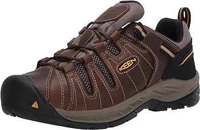KEEN Utility Men's Flint 2 Low Height Leather Soft Toe Work Shoes
