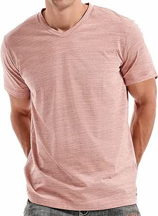 KLIEGOU Men's V Neck T Shirts - Casual Stylish Tees for Men